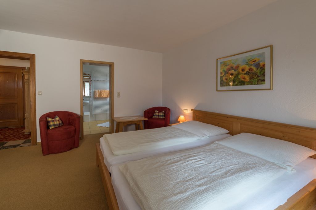 Gästehaus Funk Wallgau - Ferienwohnung Wetterstein Schlafen