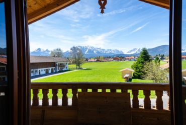 Gästehaus Funk Wallgau - traumblick auf die Berge